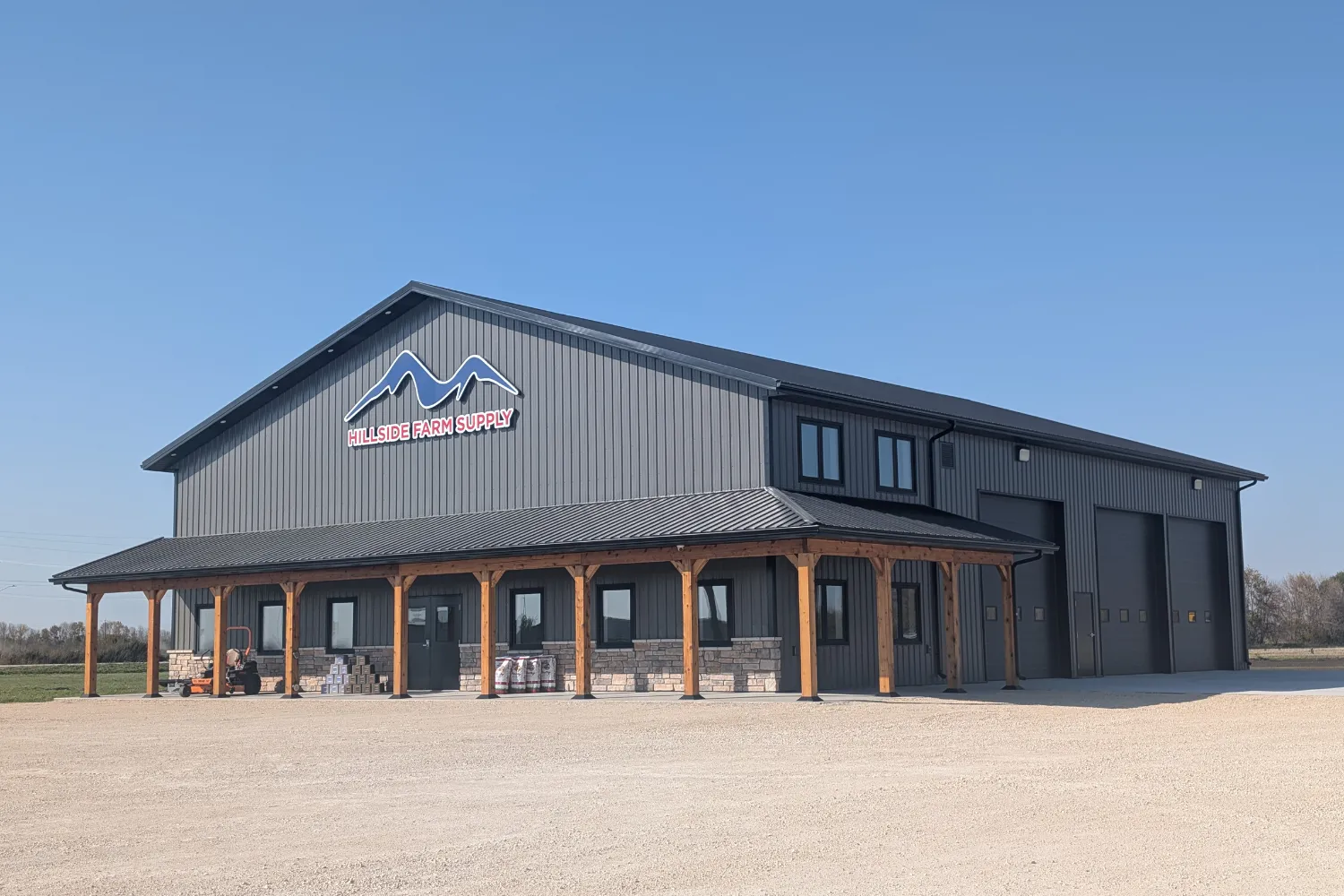 Head office of Hillside Farm Supply <br />About Construction Company